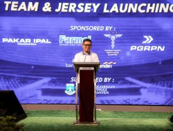 Gubernur Andra Soni Sambut Baik BIS Jadi Stadion Kandang Adhyaksa FC Banten