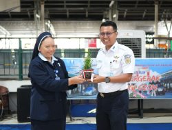 KAI Daop 6 dan Yayasan Tarakanita Gelar Sosialisasi Cinta Lingkungan di Stasiun Yogyakarta