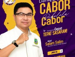 Cabor Ramai Dukung Abdul Salam Salim Nakhodai KONI Banten