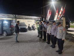 Patroli Bersama Koramil 0602-02/Kasemen dan Polsek Jaga Kamtibmas Wilayah