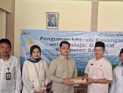 OJK dan Pemkab Serang Beri Edukasi Literasi Keuangan Bagi Pelajar SD-SMP