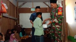 Sambut HUT TNI Ke-80 dengan Berbagi, Koramil 0602-18/Kragilan Gelar Bakti Sosial