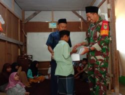 Sambut HUT TNI Ke-80 dengan Berbagi, Koramil 0602-18/Kragilan Gelar Bakti Sosial
