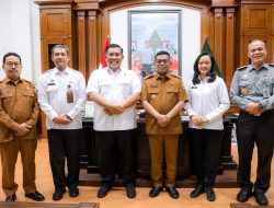 Bahas Isu Strategis, Gubernur Banten Andra Soni Terima Kunjungan Sesmenko Bidang Kumham Imipas