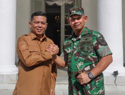 Gubernur Banten Terima Kunjungan Danrem 064/Maulana Yusuf