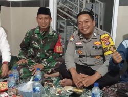 Babinsa dan Bhabinkantibmas Kecamatan Cikeusal Dukung Peringatan Maulid Nabi Muhammad SAW 