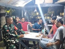 Babinsa Koramil 0602-02/Kasemen Gelar Patroli Malam