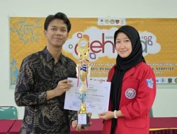 Mahasiswi UNIBA Serang Juara 1 Nasional GEBEKA Math Infografis 2025