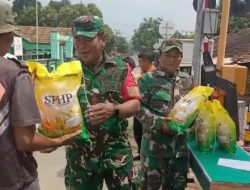 Gerakan Pangan Murah dalam Rangka HUT TNI ke-80 di Koramil 0602-02/ Kasemen