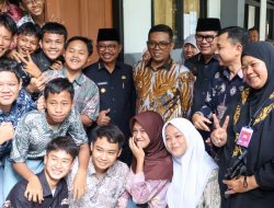 Plafon Satu Kelas di SMAN 14 Kota Tangerang Rusak, Gubernur Andra Soni Tibjau Sekolah