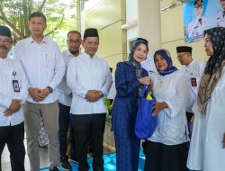 Jelang Hari Jadi Kabupaten Serang Ke-499, Bupati Ratu Zakiyah Salurkan 350 Paket Sembako
