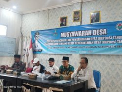 Pemerintah Desa Sindangheula Gelar Musdesus RKPDes Perubahan 2025 dan RKPDes Tahun 2026