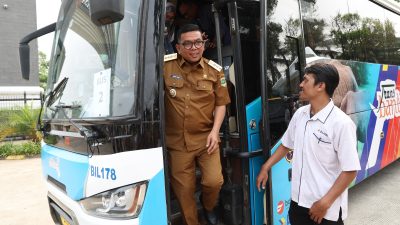 Trans Banten Gratis hingga Akhir Tahun, Gubernur Andra Soni Jajal Langsung Layanan
