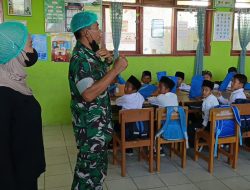 Perintah Danramil, Babinsa Koramil 0602-02/Kasemen Awasi Program MBG di SPPG 02 Kasemen 