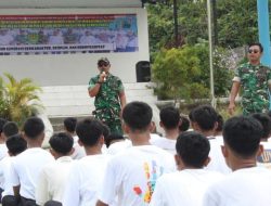 Danramil 0602-07/Waringin Kurung dan Babinsa Gembleng Karakter Pemuda Bangsa