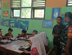 Babinsa Koramil 0602-04/Taktakan Dampingi SPPG Kelurahan Panggung Jati
