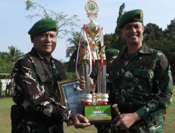 Raih Predikat Terbaik, Koramil 0602-21/Kopo Sabet Penghargaan Dandim 0602/Serang