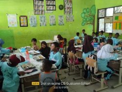 SDN Berani Desa Sangiang Terima Menu Special MBG