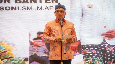 Gubernur Banten Andra Soni : “Progres Jembatan Surian Cegog Sudah Hampir Rampung”