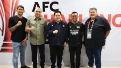 Gubernur Banten Andra Soni Saksikan Dewa United Ditahan Imbang Phnom Penh Crown FC