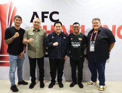 Gubernur Banten Andra Soni Saksikan Dewa United Ditahan Imbang Phnom Penh Crown FC