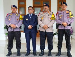 Gubernur Andra Soni dan Dansat Brimob Polda Banten Perkuat Sinergi Pemeliharaan Keamanan