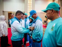 Gubernur Andra Soni Lepas Kontingen Atlet Banten ke Popnas dan Peparpenas 2025