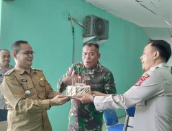 Koramil 0602-02/Kasemen Rayakan HUT TNI ke-80 dengan Pemotongan Tumpeng