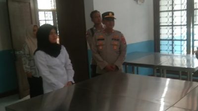 Kapolsek Kasemen Kunjungi Dapur MBG SPPG di Kelurahan Kasunyatan