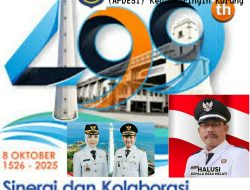 DPK APDESI Kecamatan Waringin Kurung Mengucapkan Selamat HUT Kabupaten Serang Ke-499
