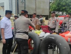Hadapi Potensi Bencana Hidrometeorologi, Kapolres Cilegon Ingatkan Masyarakat Siaga