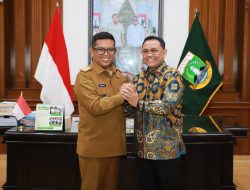 Kakanwil BPN Temui Gubernur Pastikan Koordinasi Strategis Tetap Berjalan