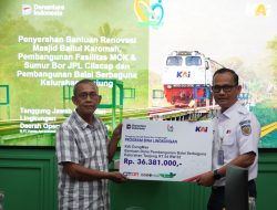 Rp132 Juta Dana TJSL Disalurkan KAI Daop 5 Purwokerto