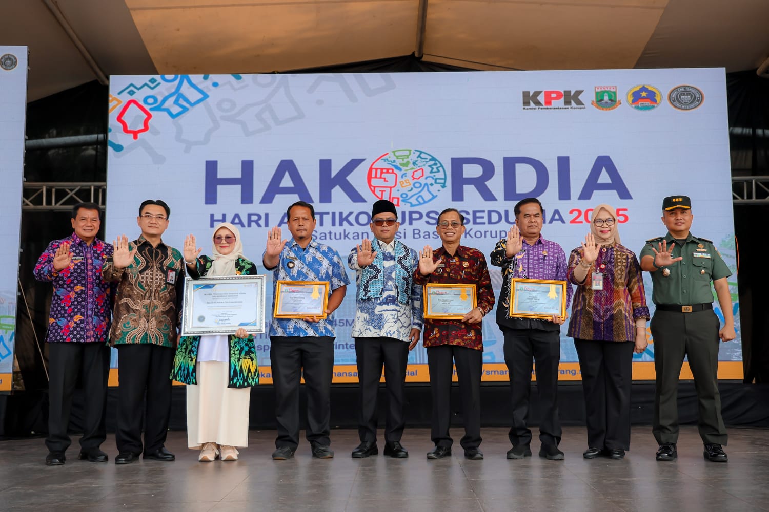 Banten Komitmen Wujudkan Pemerintahan Tanpa Korupsi