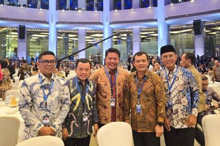 Hadiri Pertemuan Tahunan BI 2025, Gubernur Andra Soni Perkuat Sinergi Ekonomi Pusat dan Daerah