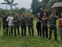 Danramil 0602-07/Waringin Kurung dan Babinsa Garda Terdepan Dukung Pembangunan KDMP