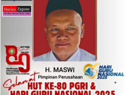 Pemimpin Perusahaan Kabarexpose.com/Harianexpose.com Mengucapkan Selamat HGN Ke-80 Tahun 2025