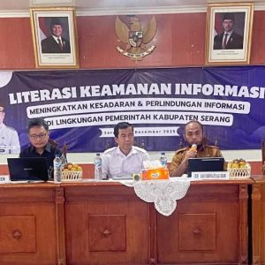 Diskominfo Kabupaten Serang Edukasi Keamanan Informasi Data Pribadi Bagi ASN