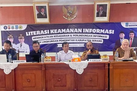Diskominfo Kabupaten Serang Edukasi Keamanan Informasi Data Pribadi Bagi ASN