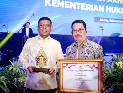 Raih Peringkat II Nasional, Pemprov Banten Catat Skor 99,64 pada Indeks Reformasi Hukum 2025