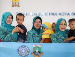Tinawati Andra Soni Intensifkan Gerakan PMT bagi Balita Kurang Gizi