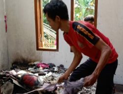 Kebakaran Rumah di Pamarayan, Damkar Jawilan Berhasil Padamkan Api