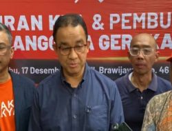 Anies Baswedan Didapuk Jadi Anggota Kehormatan Gerakan Rakyat 