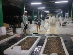 Hujan Deras Sebabkan Banjir di Kawasan Masjid Agung Banten Lama