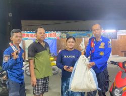 Ular Sanca Resahkan Warga Pamarayan, Damkar Serang Berhasil Evakuasi