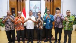 Gubernur Andra Soni Terima Kepala BPS, Perkuat Koordinasi Data Pembangunan