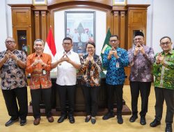 Gubernur Andra Soni Terima Kepala BPS, Perkuat Koordinasi Data Pembangunan