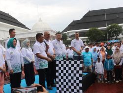 Dandim 0602/Serang Hadiri Jalan Sehat Hari Pers Nasional di Banten 2026