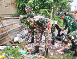 Wujudkan Visi Presiden, Dandim 0602/Serang Kerahkan Ratusan Prajurit dalam Gerakan Indonesia Asri