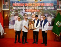 Pemprov Banten Dorong Koperasi Jadi Penggerak UMKM untuk Perkuat Rantai Pasok dan Akses Pasar